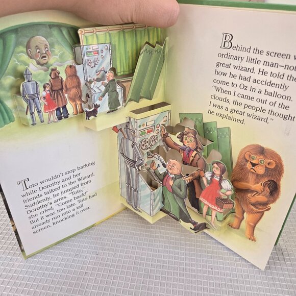 3/$75🥳 Vintage 1990s Wizard of Oz Pop-Up Book Collection – Set of 4 - Picture 3 of 9